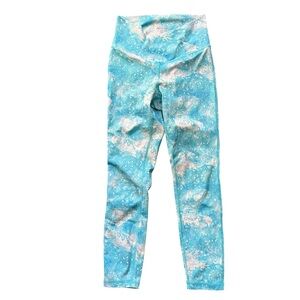 Women’s Y2K Juicy Couture Sports Turquoise Lilac Aurora Leggings